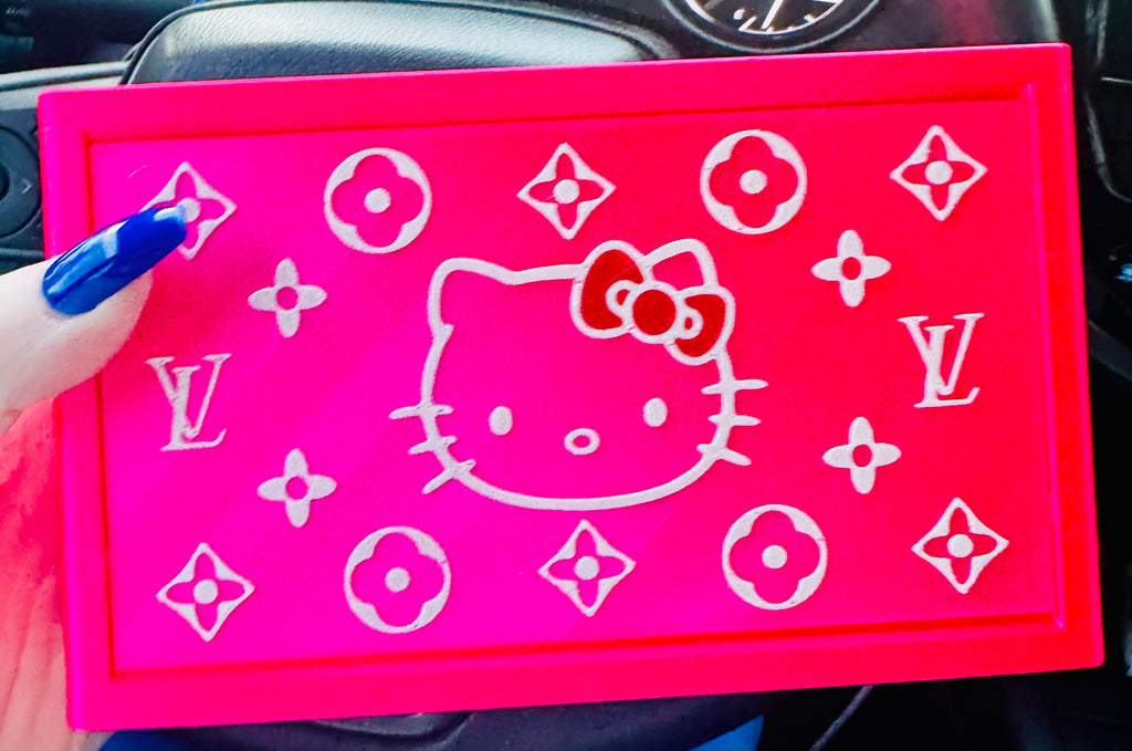 Hello Kitty/LV box with sliding lid